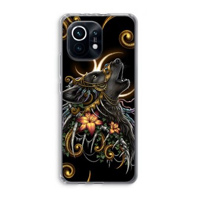 Huilende Wolf: Xiaomi Mi 11 Transparant Hoesje