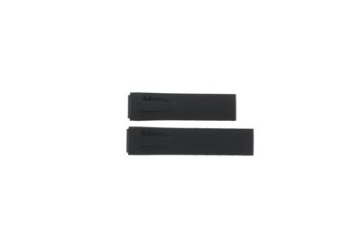 Horlogeband Tissot T048.417.37.057.00 / T610029696 Rubber Zwart 21mm