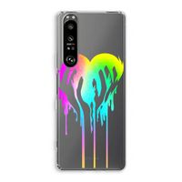 Hold My Heart: Sony Xperia 1 III Transparant Hoesje