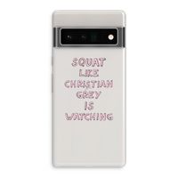 Christian Grey: Google Pixel 6 Pro Transparant Hoesje