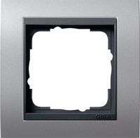 Gira Event Aluminium / Antraciet 1-voudig