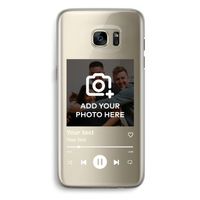 Music Player: Samsung Galaxy S7 Edge Transparant Hoesje Music Player: Samsung Galaxy S7 Edge Transparant Hoesje