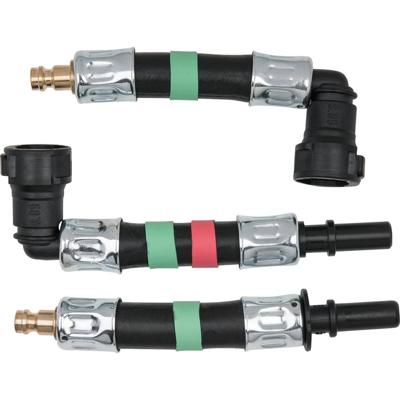 KS Tools 150.1867 Adapterset 3-delig SAE 10 x 20 mm (groen)