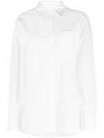 Kenzo chemise à broderie anglaise - Blanc