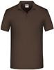 James & Nicholson JN874 Men´s Bio Workwear Polo - Brown - S