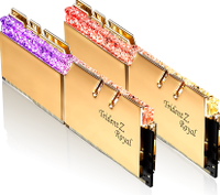 G.Skill Trident Z Royal F4-3600C18D-64GTRG - Geheugen - DDR4 - 64 GB: 2 x 32 GB - 288-PIN - 3600 MHz - CL18 - thumbnail