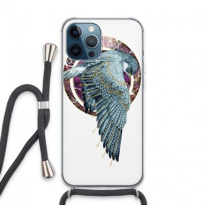 Golden Falcon: iPhone 13 Pro Max Transparant Hoesje met koord