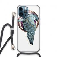 Golden Falcon: iPhone 13 Pro Max Transparant Hoesje met koord
