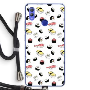 Sushi time: Honor Note 10 Transparant Hoesje met koord