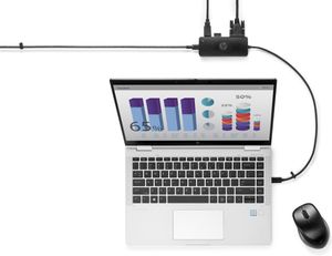 HP HP USB-C Travel Hub G2 USB-C dockingstation Geschikt voor merk (dockingstation): Universeel