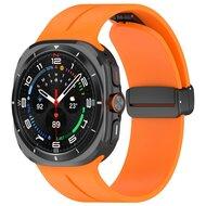D-buckle sportband - Oranje - Samsung Galaxy Watch Ultra 47mm D-buckle sportband - Oranje - Samsung Galaxy Watch Ultra 47mm