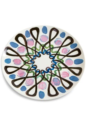 1882 Ltd assiette Swirl - Blanc