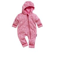 Playshoes fleece babypak fleece gebreid roze Maat