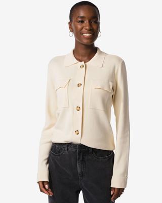 HEMA Damesvest Ivory Gebroken Wit (gebroken wit)