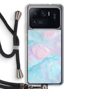Fantasie pastel: Xiaomi Mi 11 Ultra Transparant Hoesje met koord