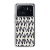 Marrakech Zigzag: Xiaomi Mi 11 Ultra Transparant Hoesje