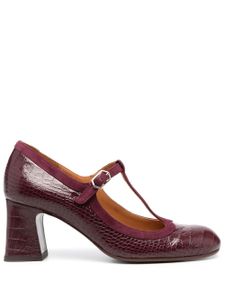 Chie Mihara escarpins en cuir 70 mm à boucle - Violet