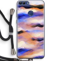 Donkere Wolken: Huawei P Smart (2018) Transparant Hoesje met koord