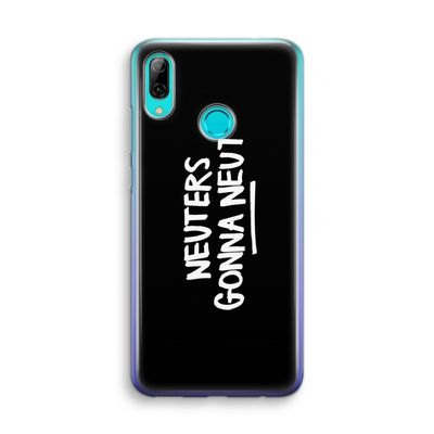 Neuters (zwart): Huawei P Smart (2019) Transparant Hoesje