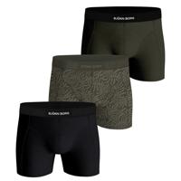 Bjorn Borg Boxershorts Organic cotton 3-pack groen-zwart