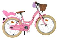 Volare blossom kinderfiets - meisjes - 18 inch - roze - twee handremmen