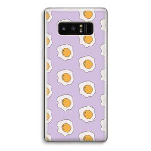 Bacon to my eggs #1: Samsung Galaxy Note 8 Transparant Hoesje