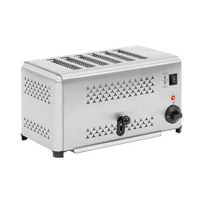 Broodrooster - 2500W - 6 sleuven - Royal Catering