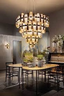 Slamp - La Lollo LED Hanglamp goud