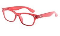 Leesbril INY Woody G14600 rood/transparant +4.00