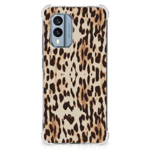 Nokia X30 Case Anti-shock Leopard