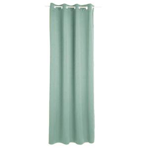 Atmosphera verduisterende gordijnen - set 2x stuks - B135 x L240 cm - mintgroen - geplooid