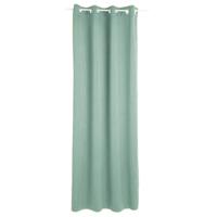 Atmosphera verduisterende gordijnen - set 2x stuks - B135 x L240 cm - mintgroen - geplooid