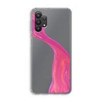 Paarse stroom: Samsung Galaxy A32 5G Transparant Hoesje
