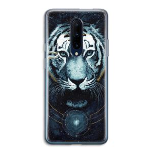 Darkness Tiger: OnePlus 7 Pro Transparant Hoesje