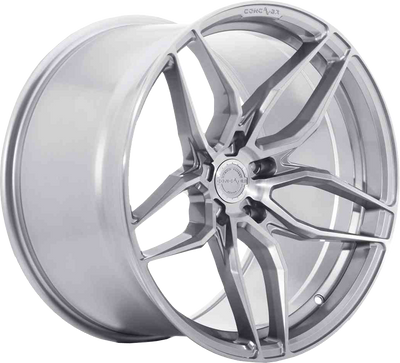 Concaver CVR3 Titanium met geborstelde voorkant Concaver CVR3 Titanium met geborstelde voorkant