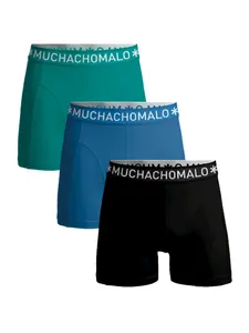 Muchachomalo 3-Pack Heren Boxershort - Solid