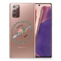 Samsung Note 20 Telefoonhoesje met Naam Boho Dreams