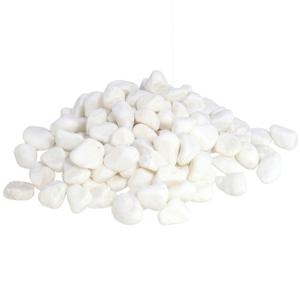 Gerimport Kiezelsteentjes - wit - 3200 gram - decoratie steentjes