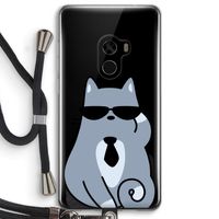 Cool cat: Xiaomi Mi Mix 2 Transparant Hoesje met koord