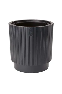 Vita bloempot Mika Cyli 30 antraciet Vita bloempot Mika Cyli 30 antraciet