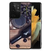 Samsung Galaxy S21 Ultra Back Cover Hoesje Wijn