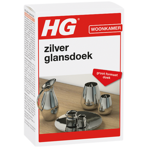 HG zilver glans doek 1 st