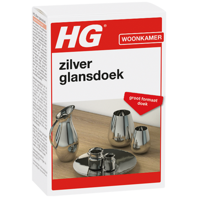 HG zilver glans doek 1 st