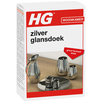 HG zilver glans doek 1 st - thumbnail