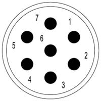 Weidmüller 1170030000 Stekker inzetstuk 7 Crimpen 1 stuk(s)