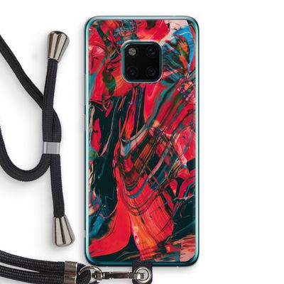 Endless Descent: Huawei Mate 20 Pro Transparant Hoesje met koord