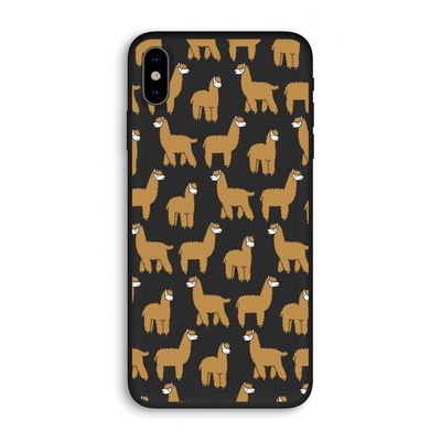 Alpacas: iPhone XS Biologisch afbreekbaar hoesje