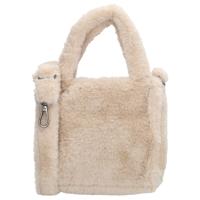 Beagles Faux Fur Schoudertasje Mini Barakaldo Cream