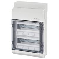 Hensel 6100226 KV 2524 Distributiekast Aantal groepen: 24 Inhoud: 1 stuk(s)