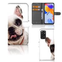 Xiaomi Redmi Note 11 Pro 5G/4G | Telefoonhoesje | Met pasjeshouder | Franse Bulldog
